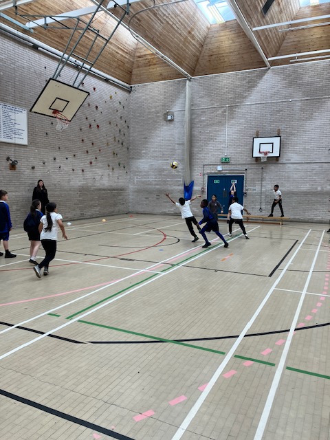 51 Year 4 and 5 pupils from across Bradford came together yesterday for our first Intersport Bench Ball festival. The games were umpired and coordinated by a group of Year 10 Academy Sport Leaders and they did a fantastic job.
