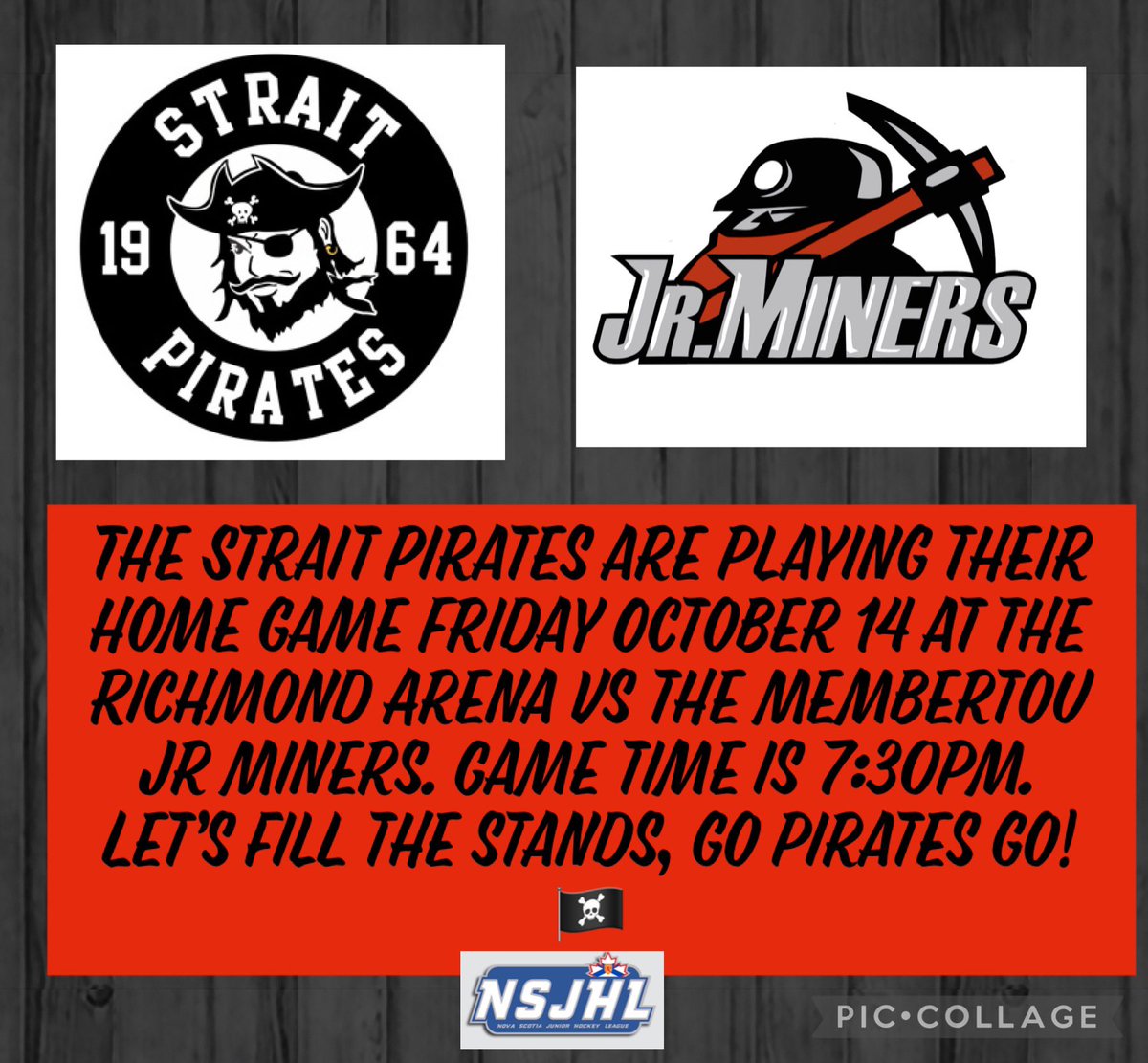 Strait Pirates Jr Hockey tweet media