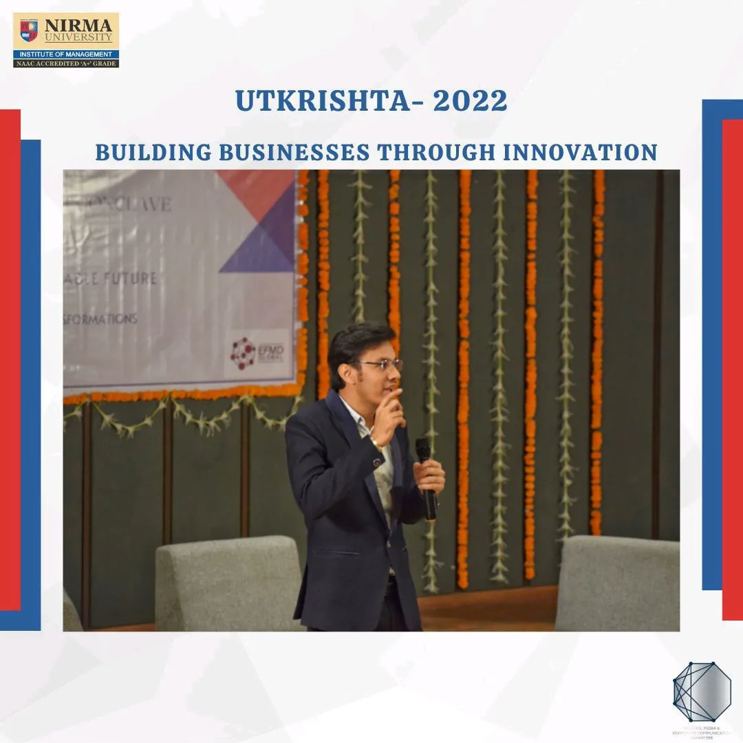 ZenilHDOfficial's tweet photo. Plenary speaker on "Building Businesses through Innovation"
Such a pleasure to share my ideas on how exactly does one go about #innovation to drive businesses and some real life case studies.
Thank you @NirmaUniTweets team for hosting me wonderfully! 😇
#business #speaker https://t.co/8hYb5NgRCC