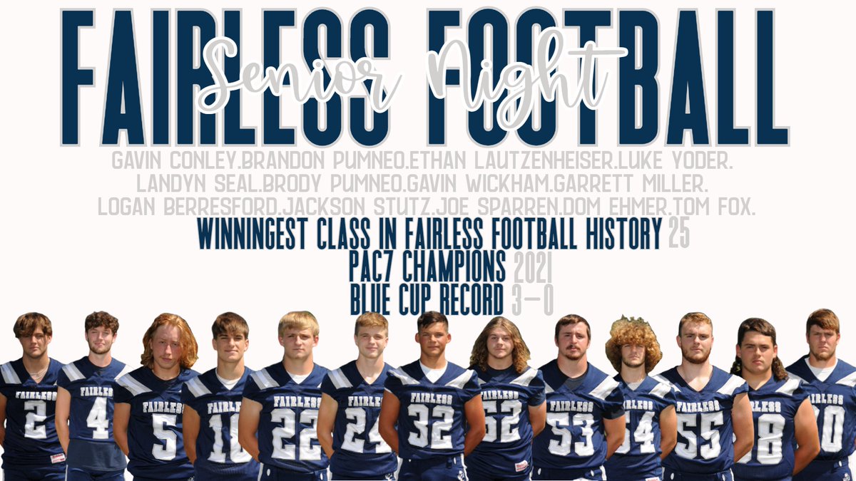 FHSSportsMedia's tweet photo. Last Senior Night on the Hill. 

#OneLastWalk https://t.co/xKec9iLXUm