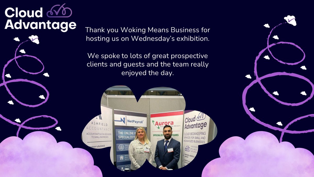 CldAdv's tweet photo. Thank you Woking Means Business for hosting us on Wednesday’s exhibition.

We spoke to lots of great prospective clients and guests and the team really enjoyed the day!

@WokingMeansBiz
 #wmb2022 #wokingevents #wokingbusiness #Surrey #Bookkeeping https://t.co/ergg8R6wOb