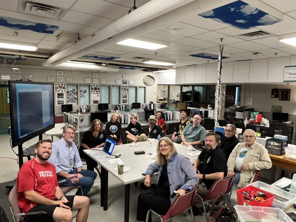 toddlivesay's tweet image. Last night #RamSat students and mentors had a final meeting reviewing the last pictures and reentry data. Rammy was a beast to the end, sending data until internal temps reached over 360degrees! @goethert @orpsef @ORNL @y12nsc @ORSchools @dr_hollycross @RMSortn