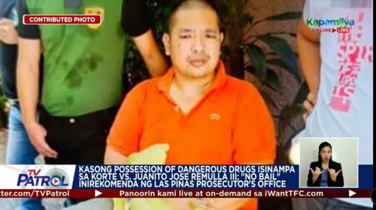 Pinakita sa <a href="/TVPatrol/">TV Patrol</a> ang mukha ni Juanito Jose Diaz Remulla III, anak ni Boying na red tagger. 😂