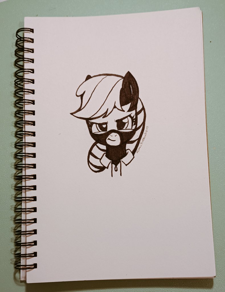 MimicHarmony's tweet photo. #PonyTober

Day fourteen - Powerd up

Apple Jacks Power Pony design is just neat :3 

#mpart #traditionalart https://t.co/iLhzmkNvpR