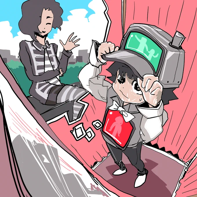 #AI絵師ごっこ0025_手回し風力発電所0026_溺れるオタク0027_横断歩道のためにおしゃれを始めた信号機0028_ガチャガチャにハマりすぎた老人リクエストはこちらのタグで↓#AI絵師ごっこ_お題リクエスト 
