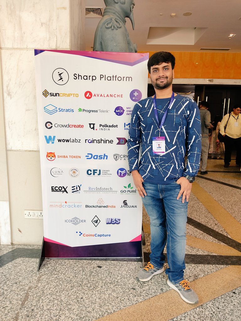ankitsharma_007's tweet image. Meet the most handsome man at the #CSharpCon22