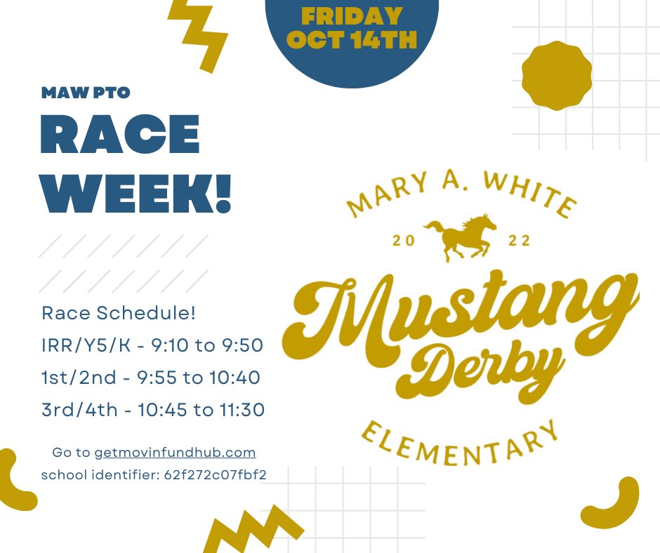 IT’S DERBY DAY! A huge shout out to our amazing PTO! 💙💛💙💛