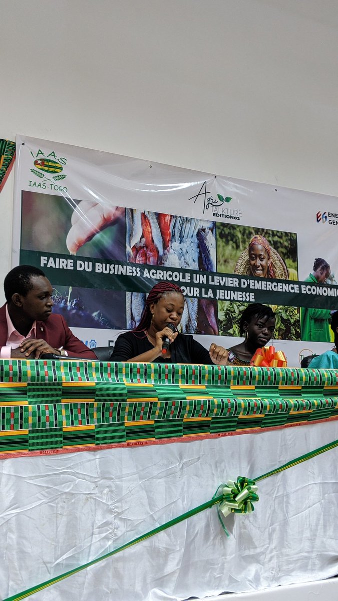 IAAS_TOGO's tweet photo. Revivons la cérémonie d'ouverture du projet AgriTalkture deuxième édition pour la phase 1 à Energy Generation. https://t.co/j7ZBl1c4k3