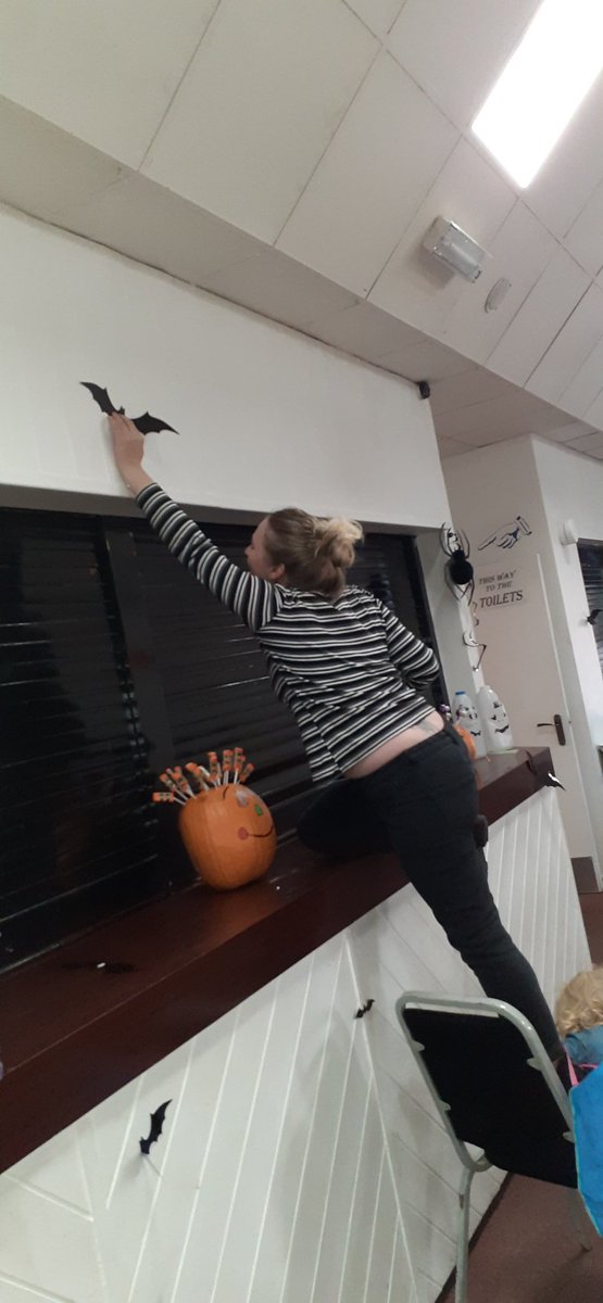 ptaofstmarys's tweet photo. Hard at work this morning #discosetup #monsterstomp #roomready @StMaryB17 https://t.co/usKelnBSEa