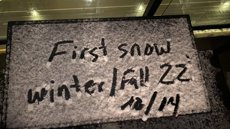 drjosephhill's tweet photo. ❄️ First snow of the year. 

👎 I was raised not to say anything at all in situations like this. 

🍁 Happy fall, y'all?

#education #edleadership #edleader #highered #higheredleadership #highereducationalleadership #team #culture #teamdevelopment #cancelaverage #leadership https://t.co/zDA5rJhv44