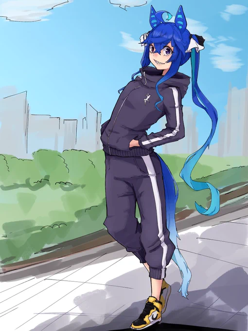 #世界私の絵柄変わりすぎだろ選手権変わった   のか...? 
