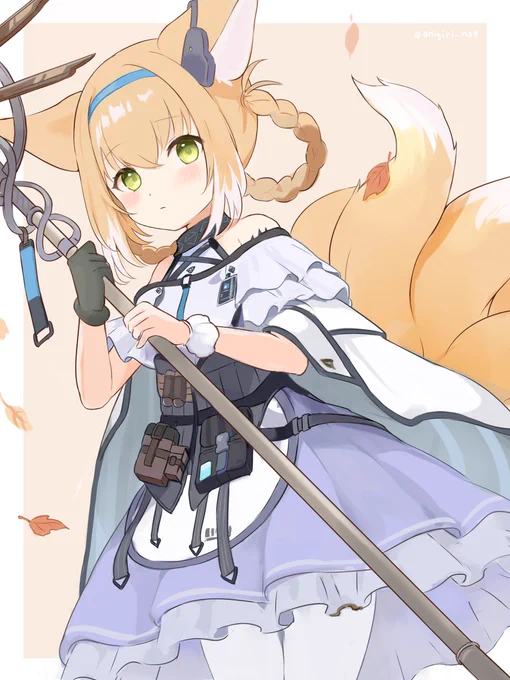 スズランちゃん #アークナイツ 