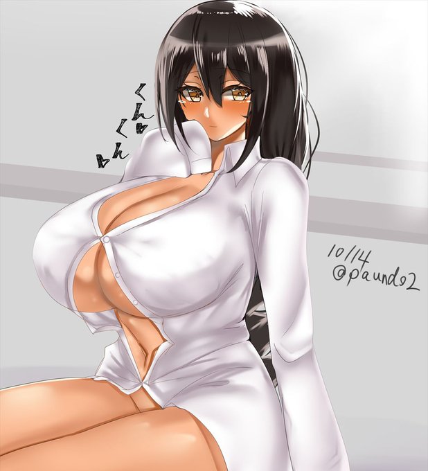 お題箱「彼シャツでベッドの上に座るアズレンサウスダコタ」
#アズールレーン 
#アズレン 