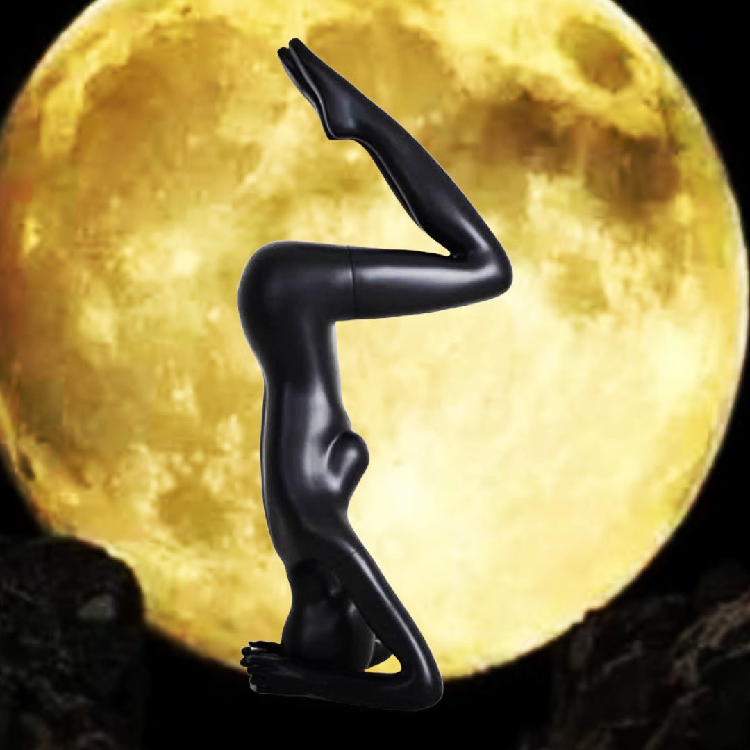 cyndifinkle's tweet photo. Day 287 of #365headstands called the Mannequin and the Moon. #nocopyrightintended https://t.co/vVpQzPnx4t