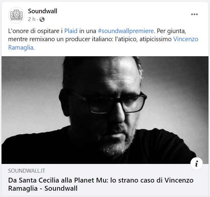 Heartly thanks to <a href="/plaidmusic/">Plaid</a> for entering into an intimate connection with my music and for giving me the deep emotion of such an intense, involving remix, and to <a href="/soundwallmag/">Soundwall.it</a> for premiering it, after a wonderful chat! ❤️
soundwall.it/da-santa-cecil…