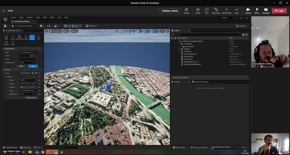 antonio_remirez's tweet photo. Este año hablaremos en la #CEsri22 de @Esri_Spain  sobre Unreal y Unity y otras historias en 3D https://t.co/tvWIz2CAMS