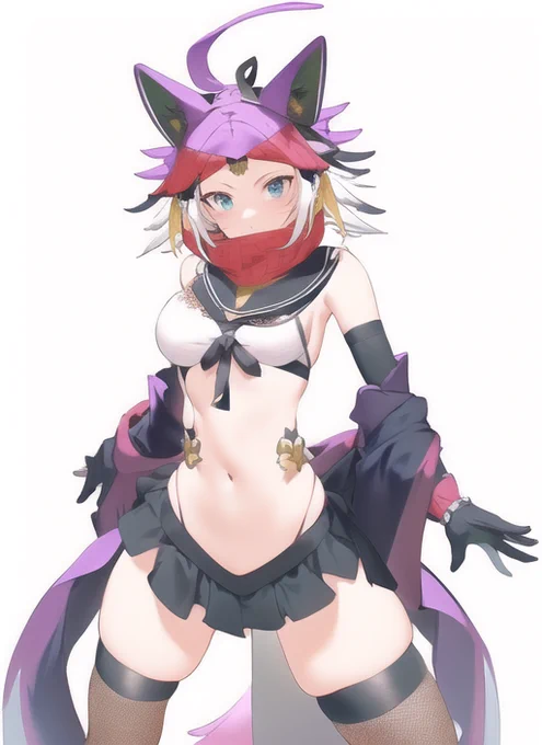 ちなみにルミも認識させたらこんな感じ#ディザスト#NovelAI 