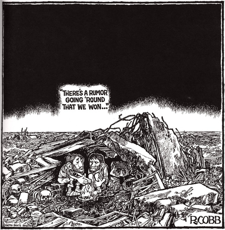 I have thought of this cartoon often this past couple of weeks.