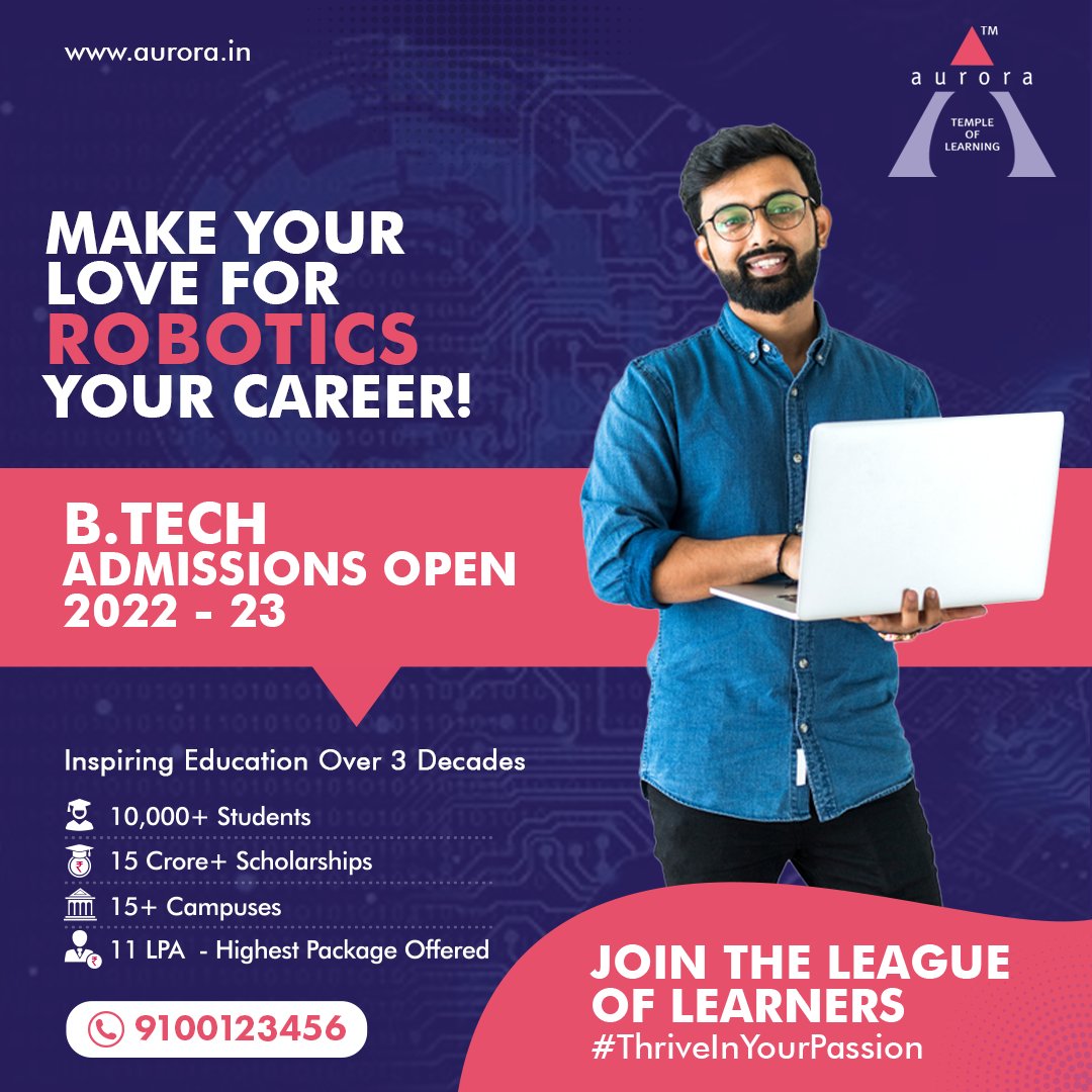 auroragroup_1's tweet image. Do you love #Robots? If yes, #ArtificialIntelligenceEngineering is the one for you to #ThriveInYourPassion. At #Aurora, you’ll be well-prepared with all the skillsets required to get into the exciting world of #ArtificialIntelligence!
#auora #auroraconsortium