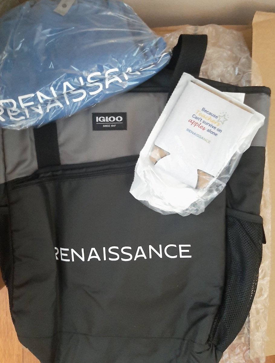 We are officially less than a week away from our Oct. 20 Teaching Matters Conference! A box of swag arrived from Renaissance Learning yesterday waiting for some attendees on Thursday. It is not too late to sign up! amtnj.org