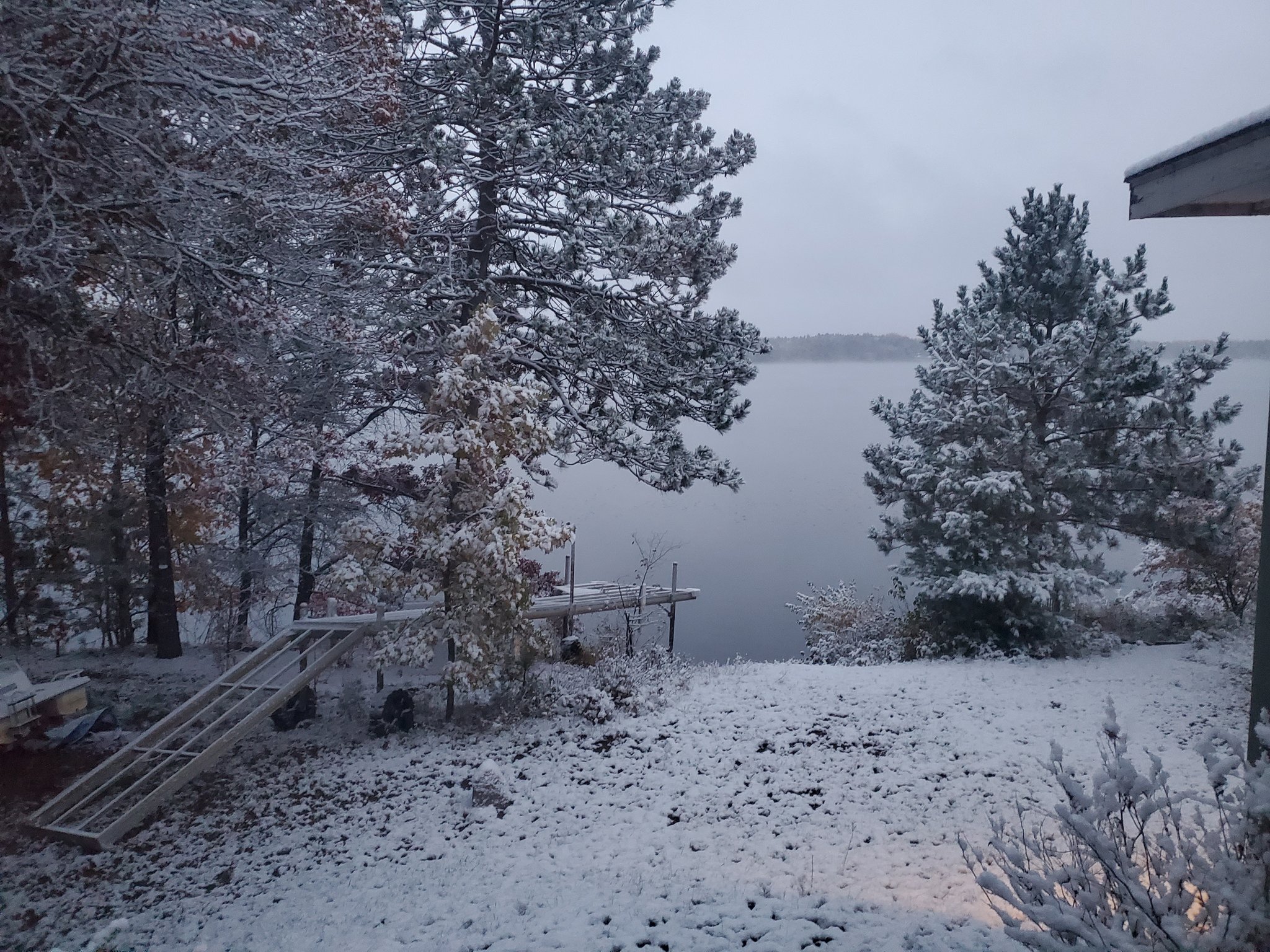 Kyle Bleeker on Twitter "NWSduluth 10 miles NW of Spooner, WI. Island