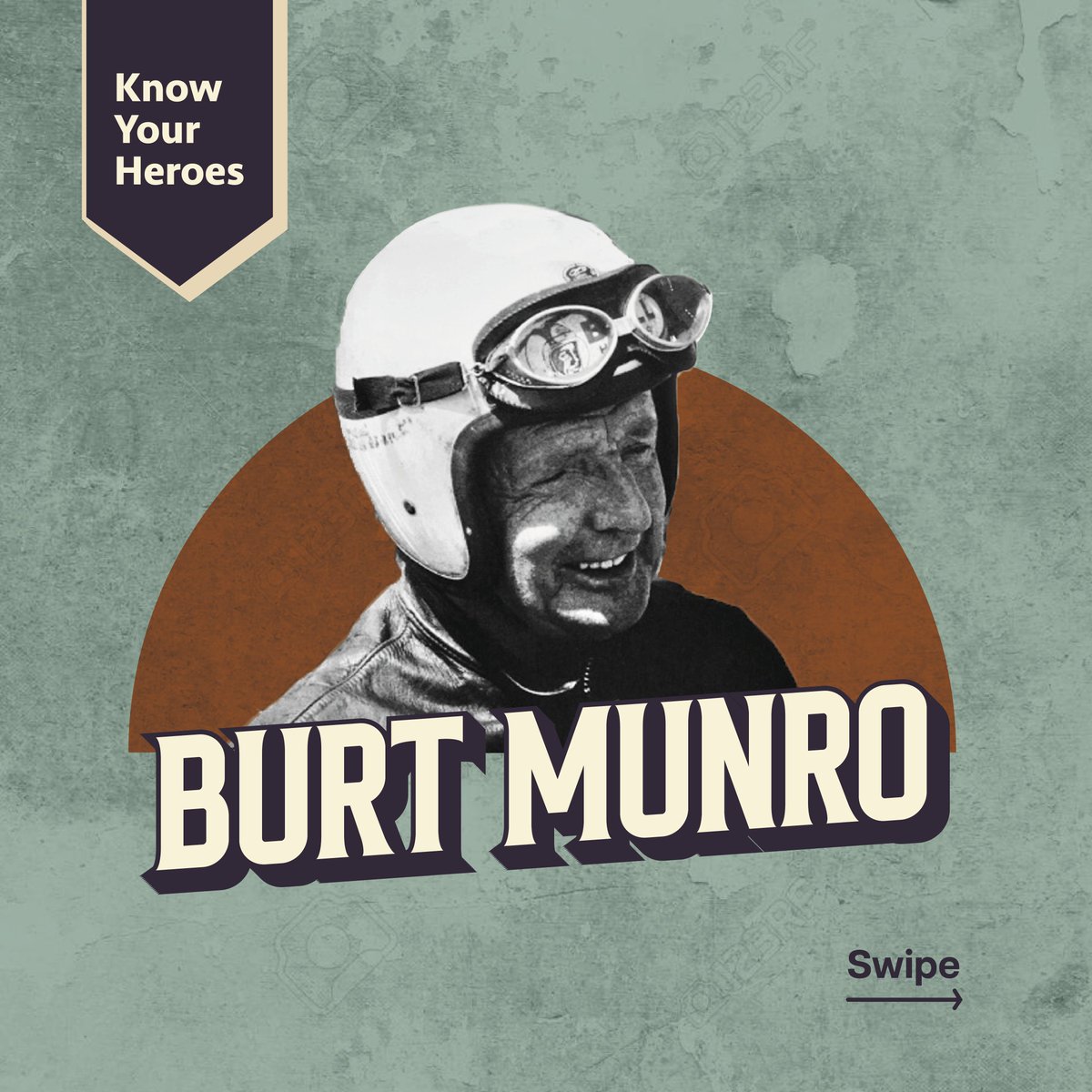 yezdiforever's tweet photo. A young 68-year-old Burt Munro shattered records with his hand-built Streamliner.
.
This motorsport legend inspires us that “it’s never too late”. Read on...

#JawaYezdiMotorcycles #JawaMotorcycles #YezdiForever #NotForTheSaintHearted #Classics #ClassicLegends #KnowYourLegend https://t.co/j7wWUQlQjh