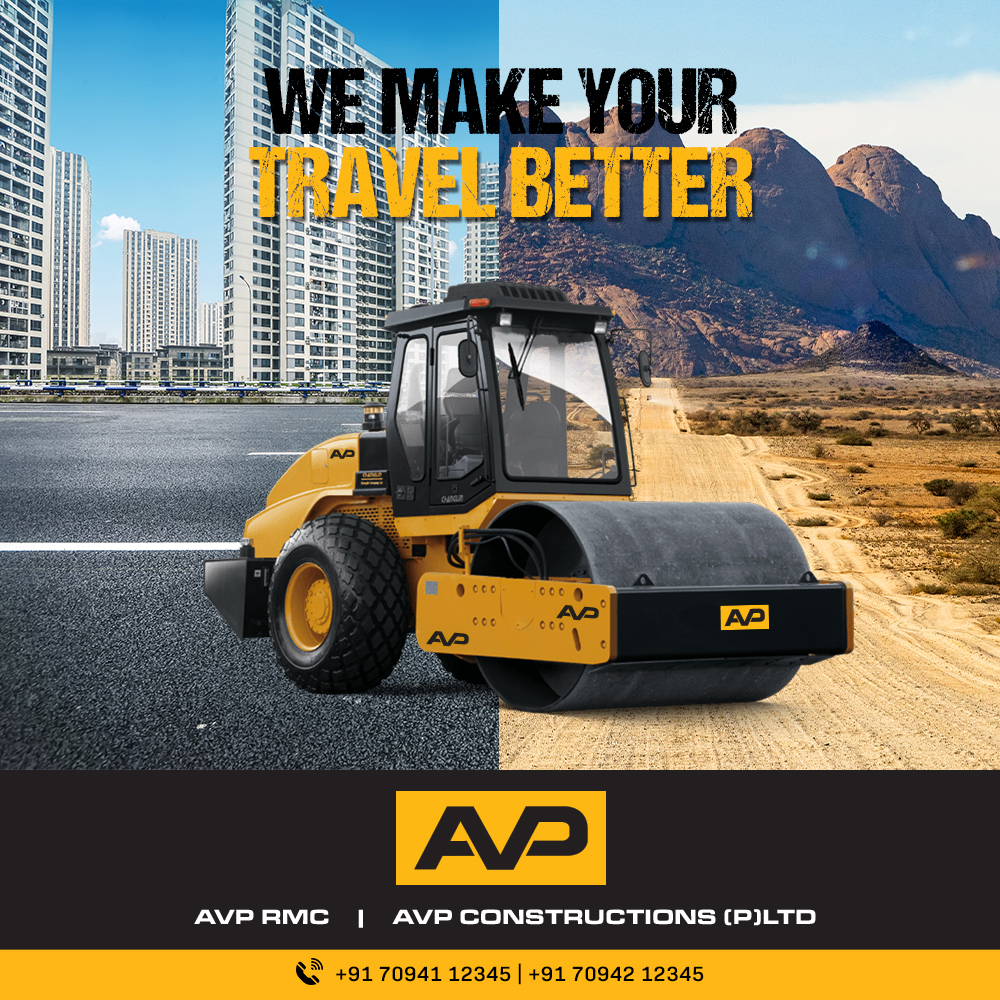 AvpRmc's tweet photo. We make your Travel Better
AVP RMC
Tirupur | Coimbatore
70941 12345
70942 12345
sales@avprmc.com
#AVP #RMC #readymixconcrete #commercial #industrial #concrete #materials #construction #engineering #supplier #cement #constructionmaterials #excavator #rollermachine #concretemixer https://t.co/QZCXqAk46G