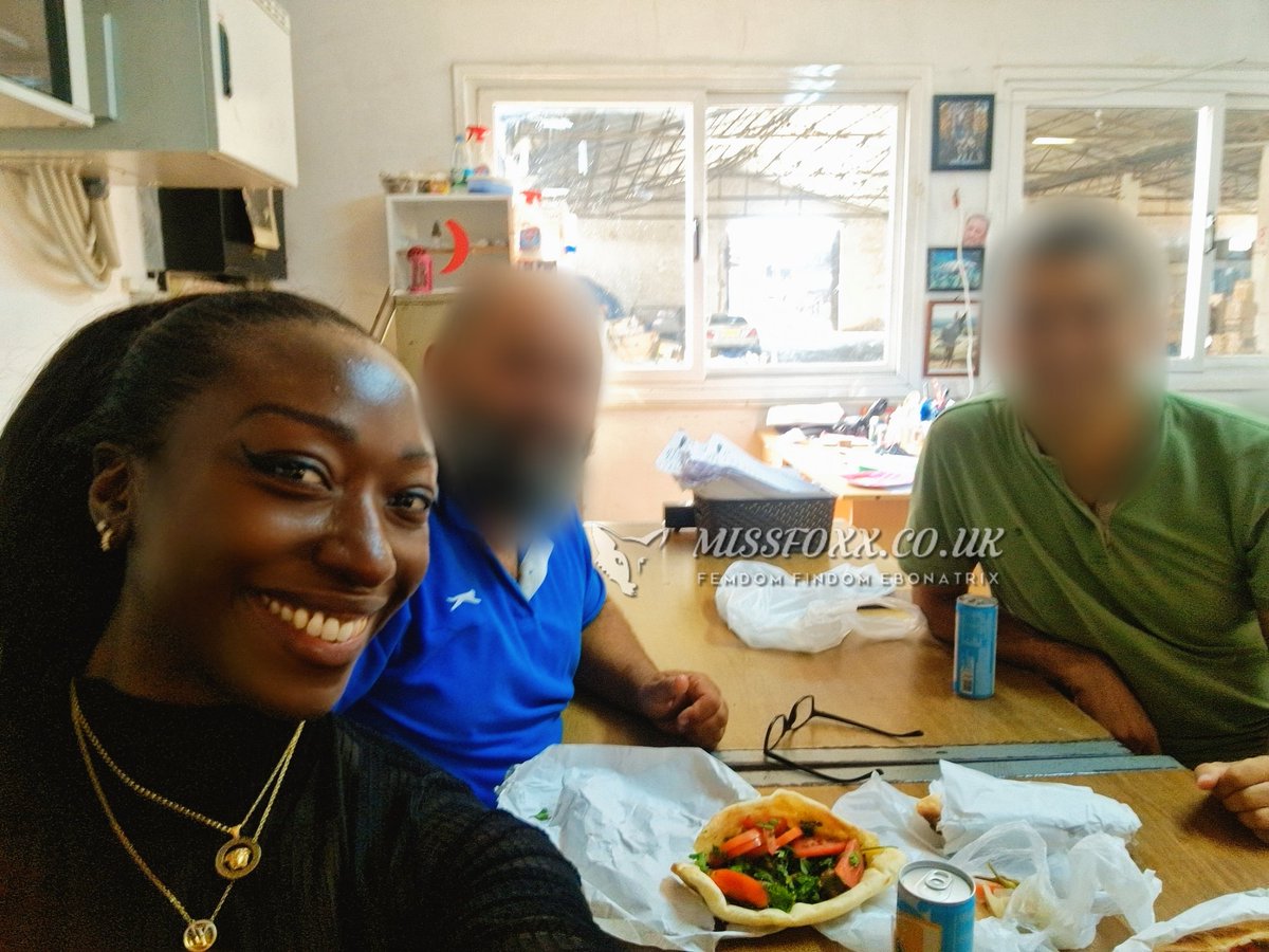 GoddessFoxx1111's tweet photo. Outside 🇬🇧 I'm treated accordingly.

The Head of Vehicle Import (who was also in charge of My £0 tax shipping container) welcomed Me with lunch, slippers, gave Me his Head (Bosses) Chair and even washed My car. 

Now My baby has arrived safely, My new life can really begin 😄🤘🏾 https://t.co/97SCF5bhAv