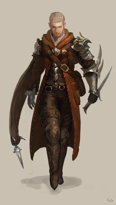Elf Thief by Snaha Kim 