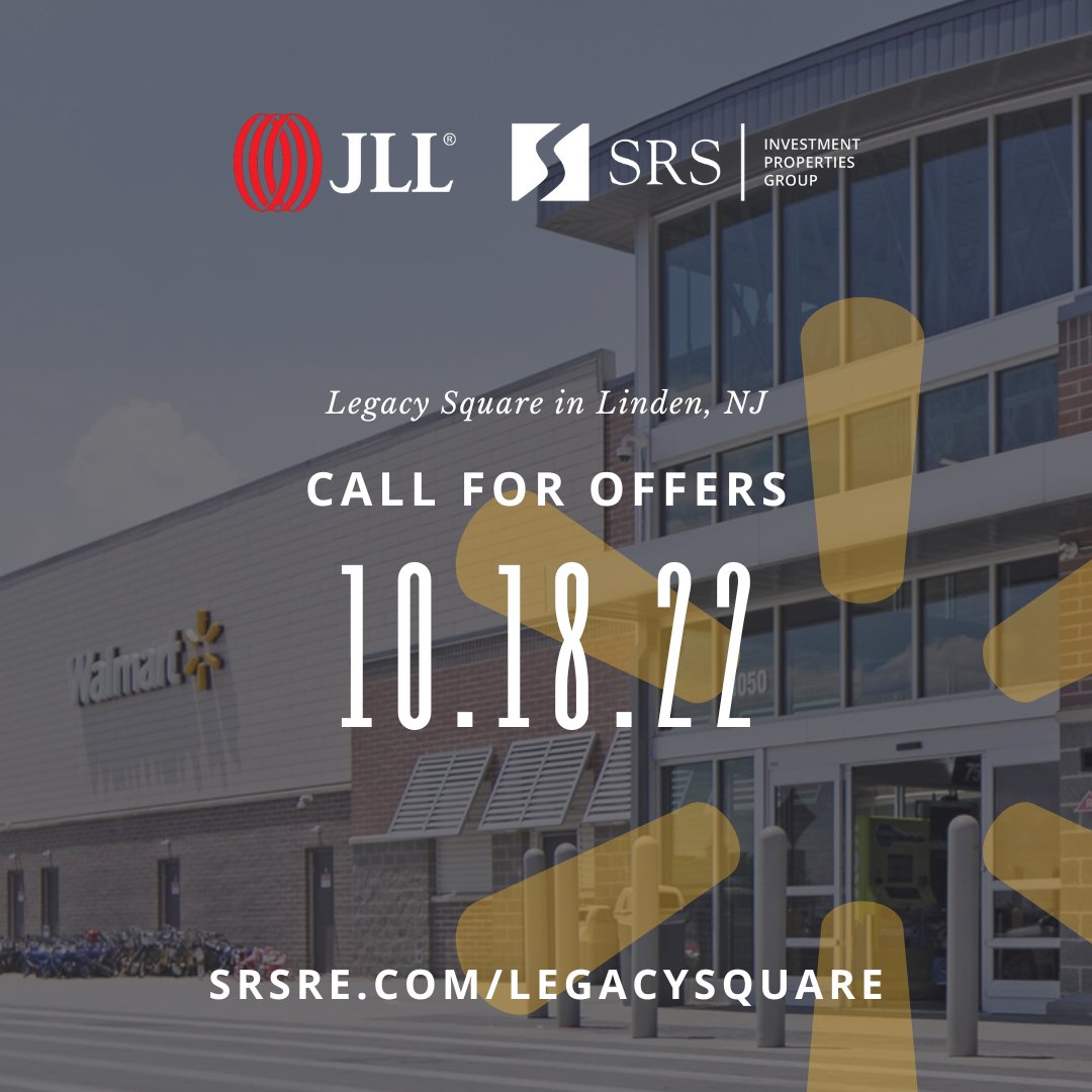 KyleStonis's tweet photo. Newly Constructed Walmart Supercenter Anchored Shopping Center with Long Term WALT &amp; Credit Tenancy Located Along the Major U.S. Route 1/9 Thoroughfare.
⁠
https://t.co/psTEoDiiuH https://t.co/GRlBjiUZjG