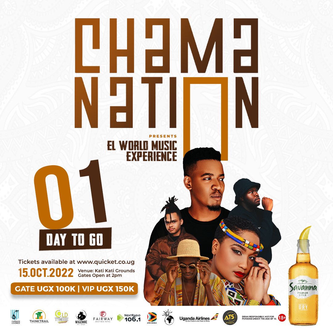 expressmagza's tweet photo. The Countdown has begun, #Chamanation #ElWorldtour brings us the best of afrohouse and Amapiano artist there to offer. Performances by @elworldmusic
@sunelmusicianza @mpho_wav @conradgoodmanK @Kamali_21 @DjKasBaby
Tickets at https://t.co/rlrrWcSQS1
#expressmagz #expressEvents https://t.co/nsKQWVb13z
