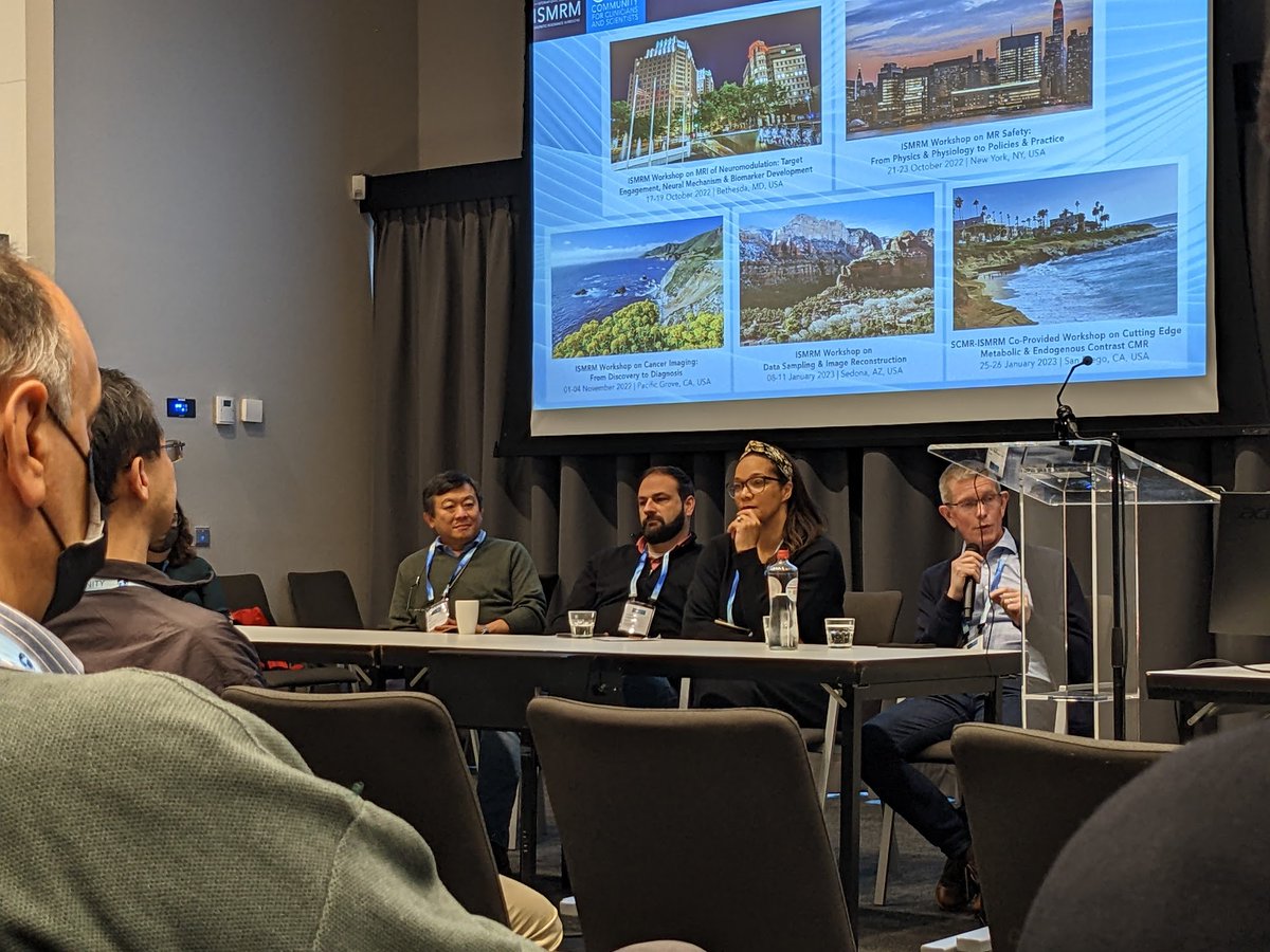 DiffusionISMRM's tweet photo. Our final session was on strategic future directions – the big challenges we face and how can we together find solutions. Derek Jones @CUBRICcardiff , Shawna Farquharson @NIFAus &amp; others arguing for affordable MRI-based precision medicine that can be delivered worldwide,... (1/N) https://t.co/ACieko5pbt
