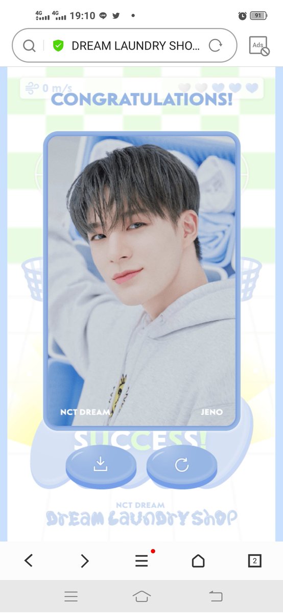 Bbhechan1's tweet photo. Baru main Laundry shop Nct game,langsung dapat Triple J🥹❣️ https://t.co/TV5vFA3Pft