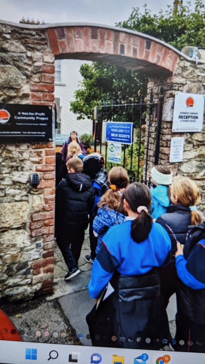 Gnmgreenteam's tweet photo. We love exploring our neighbourhood &amp; are fortunate to be able to visit the stunning @LafcadioHearn1 gardens for nature walks! Some pics of 4th class visiting this week! https://t.co/SYeVgyLEv2