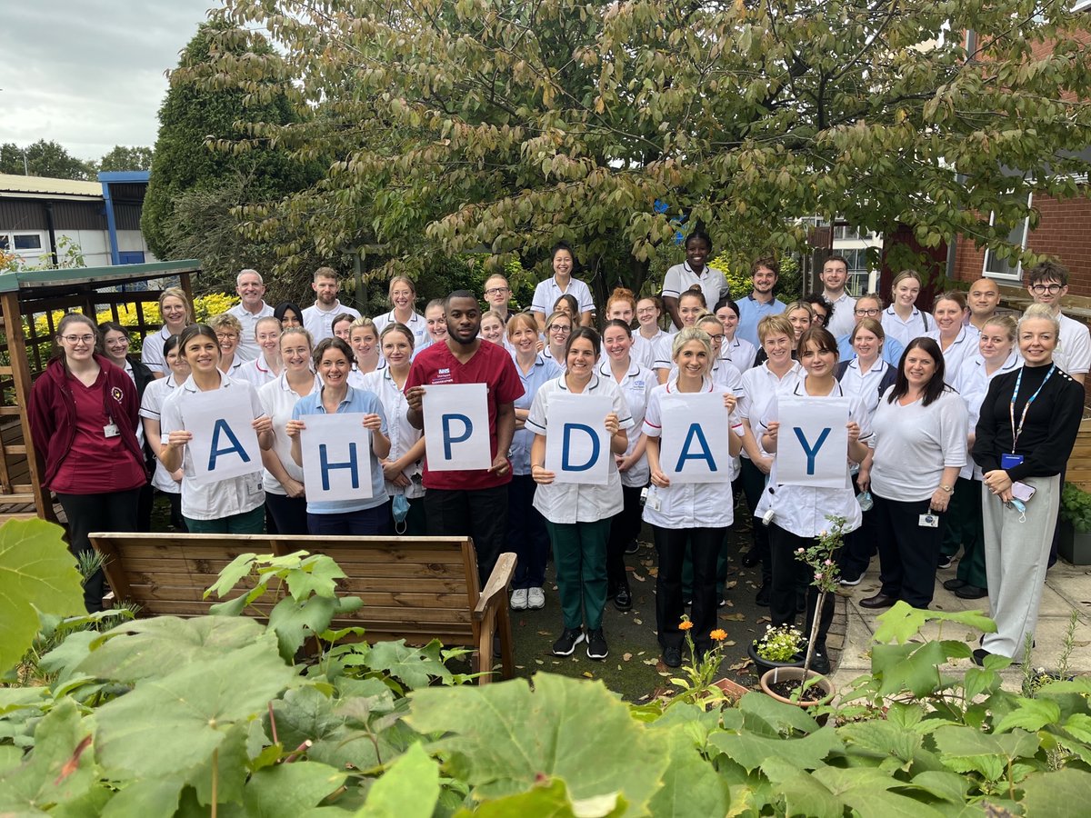 Happy #AHPsDay! Here's a selection of our amazing Allied Health Professionals.  AHPs come in many disciplines, and are the 3rd largest workforce in the NHS. A huge thank you to them all for providing brilliant care all year round.  #AHPsDay2022