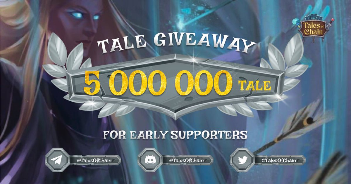 ✨We are happy to announce about our easiest and fastest Giveaway ever!✨

All you need to do is just like, retweet this post and leave in comment your MEXC bep20 wallet -mexc.com

Winners will receive their rewards on Tuesday (18.10). #Giveaway #NFT #TALE #MEXC