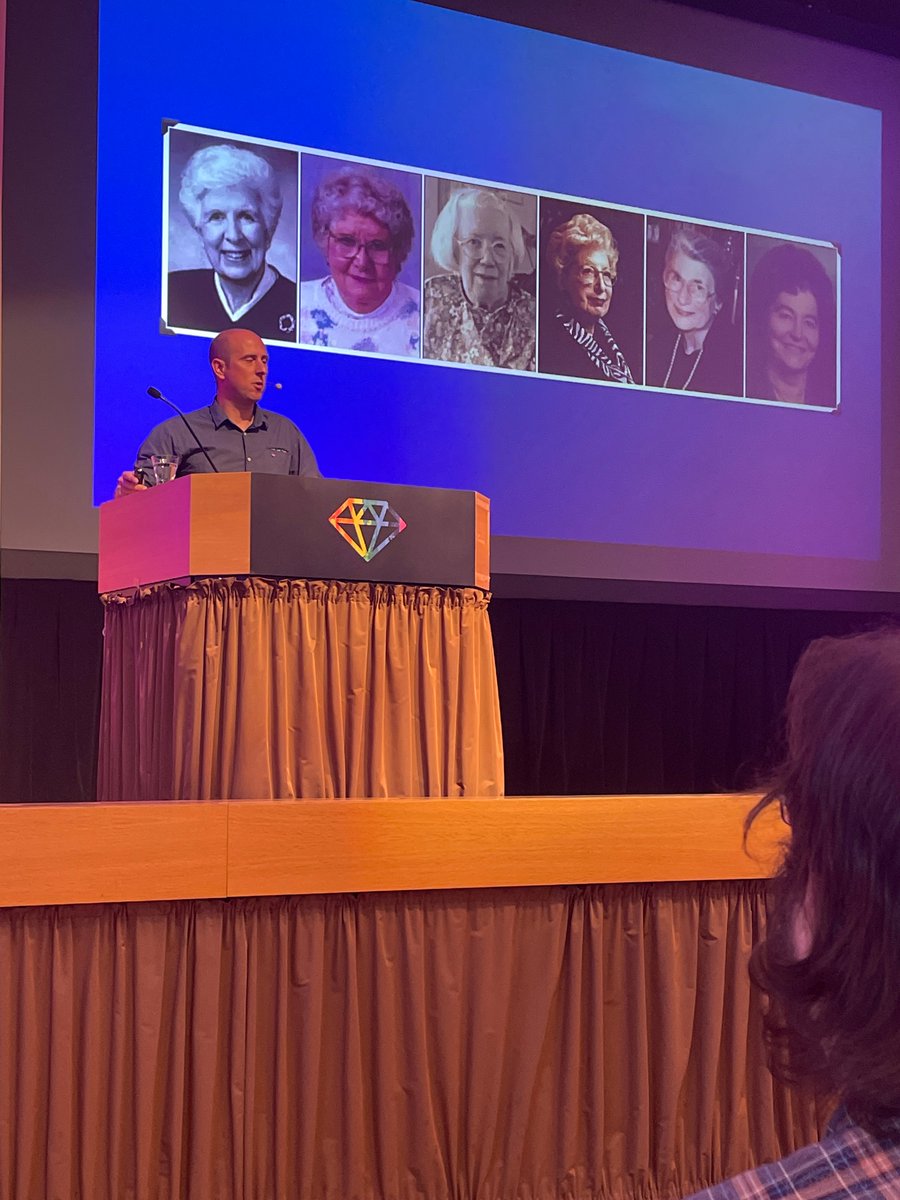 “Anytime you write a line of code it’s because of these 6 women who programmed the ENIAC” — <a href="/andycroll/">Andy Croll</a>