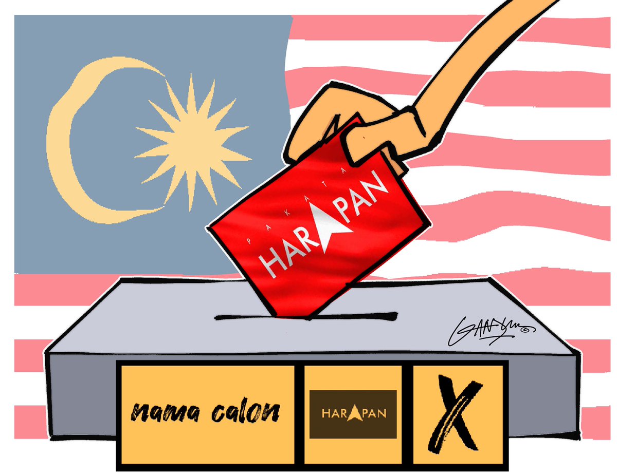 KartunisGandum's tweet photo. #MalaysiaMemilih
HARAPAN ❌
Tolak Rasuah
Tolak Pengkhianat
Tolak UMNO BN
#UndiRabu #UndiBanjir #CarpoolGE15 #BNout #Harapan #PakatanHarapan #PH #Malaysia #Anwar4PM #undi18 #tolakRasuah https://t.co/K9Bl3ZRSKU