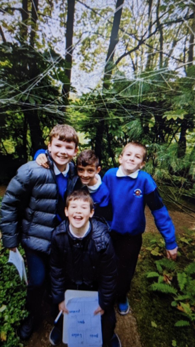Gnmgreenteam's tweet photo. We love exploring our neighbourhood &amp; are fortunate to be able to visit the stunning @LafcadioHearn1 gardens for nature walks! Some pics of 4th class visiting this week! https://t.co/SYeVgyLEv2