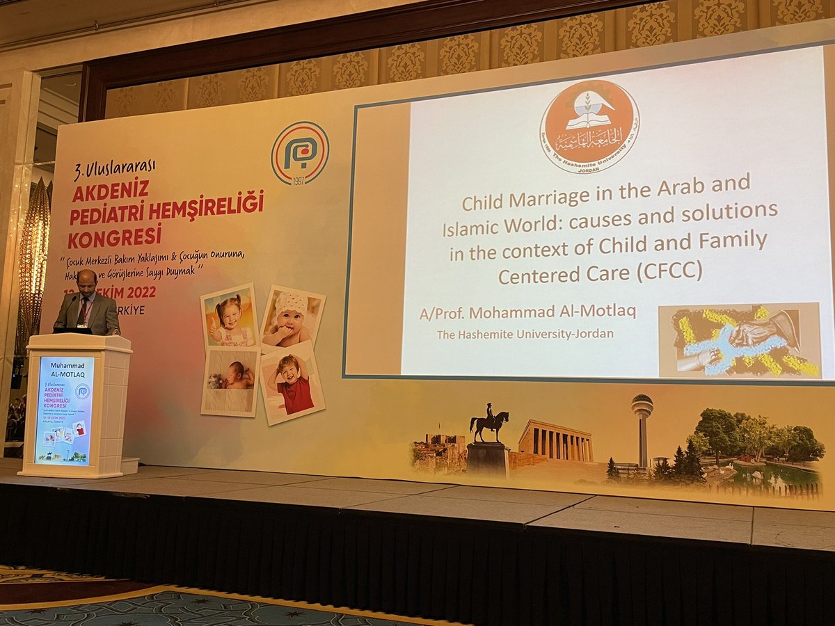 SarahNeill7's tweet photo. #impnc2022 A/Prof Mohammad Al-Motlaq presenting on the important issue of child marriage, emphasising how it has changed over time - normal to abnormal. #incfcc #childrights @mandiefoster12 @ImeldaCoyne @PUNC14 @duncan_randall https://t.co/Fqckaga4Ew