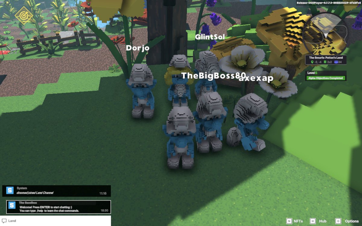 dinomad77's tweet photo. @TheSandboxGame I just participated in The Smurfs Giveaway for a chance to win a Season 3 Alpha Pass! Check out my screenshot below! 👇 https://t.co/sHwLaFPYU8
