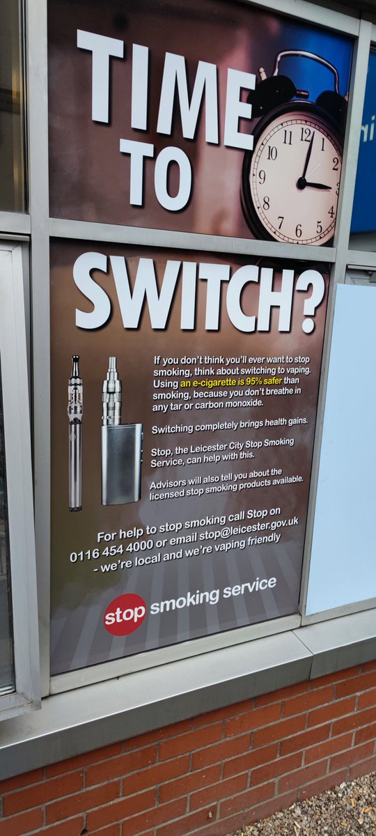 Dale___Roberts's tweet photo. Good old Leicester NHS. https://t.co/dyddjOTfg8