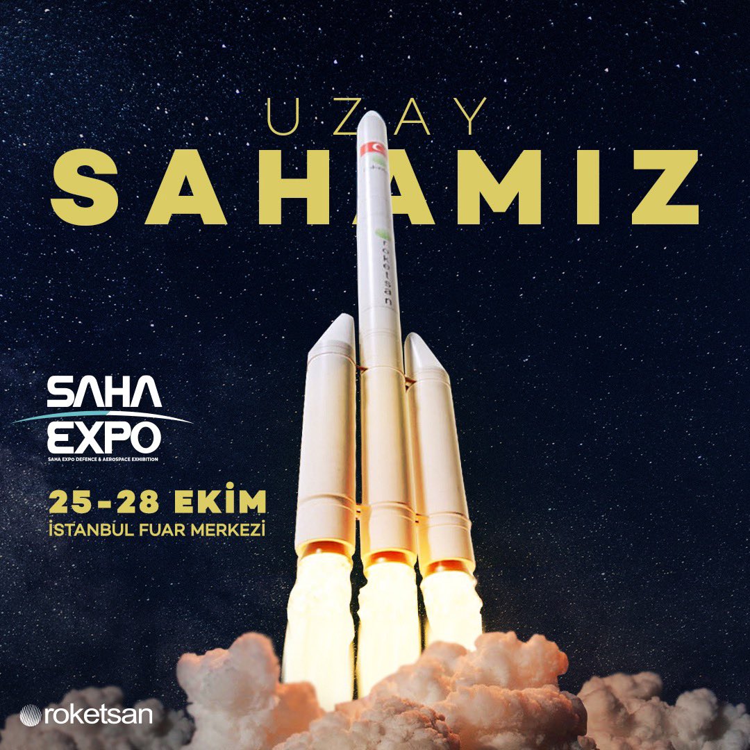 #SAHAEXPO2022 yükleniyor!
⬛⬛⬛⬜⬜ 🇹🇷🚀

<a href="/SahaExpo/">SAHA 2026</a> 

<a href="/sahaistanbul/">SAHA İSTANBUL</a> 

#Roketsan