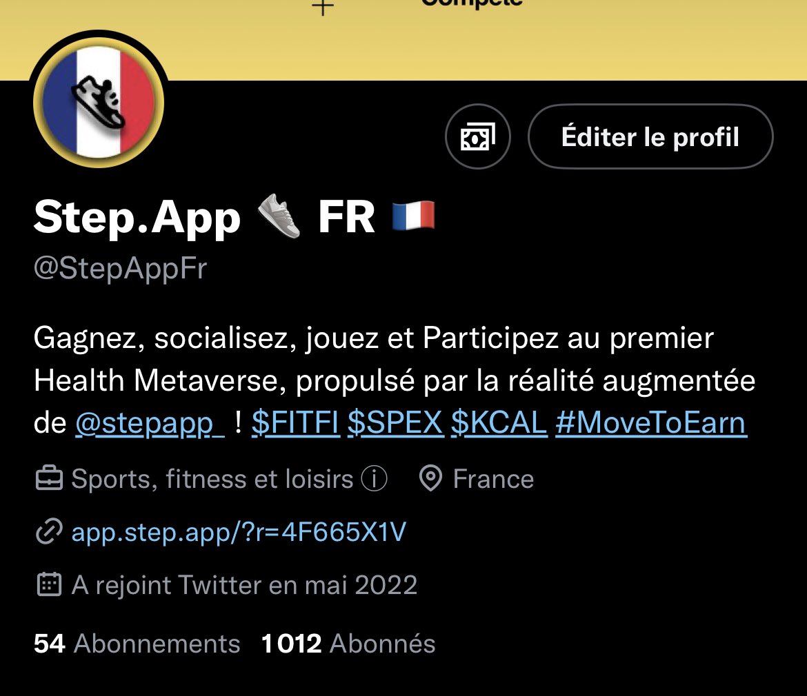 russ__kov's tweet photo. Ont a dépasser les 1K la #TeamStepApp 💛 

Juste incroyable merci à vous 🙏🏻 https://t.co/OF2Q6YAghv