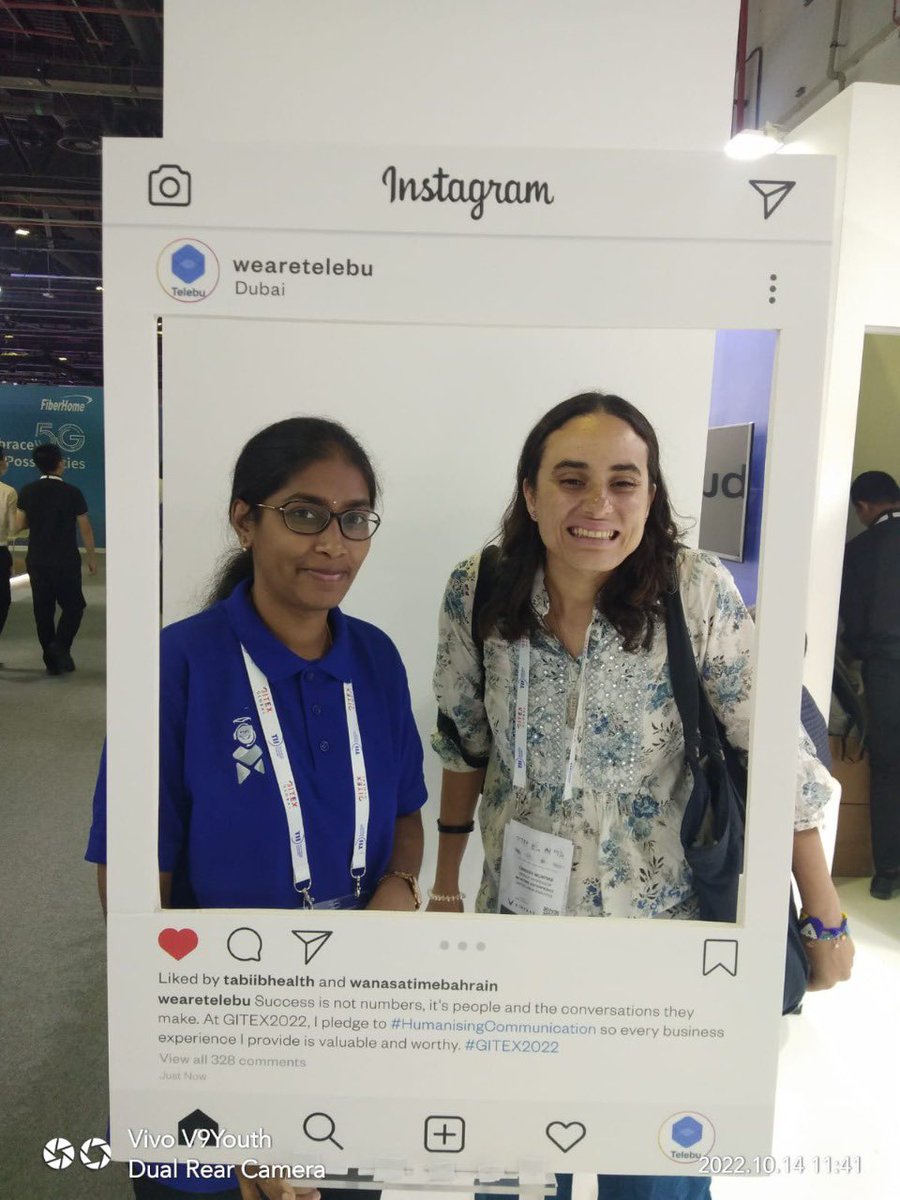wearetelebu's tweet photo. It's done. They've have all committed to #humanisingcommunication @GITEX_GLOBAL, so that every business interaction is memorable for their teams and customers.
#telebu #GITEXGLOBAL #GITEXGLOBAL2022 #GITEXDUBAI https://t.co/zywoUhlJiX