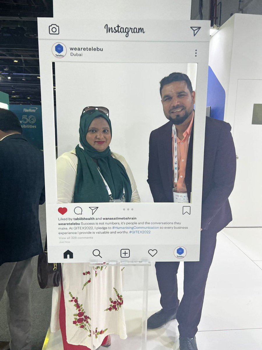 wearetelebu's tweet photo. It's done. They've have all committed to #humanisingcommunication @GITEX_GLOBAL, so that every business interaction is memorable for their teams and customers.
#telebu #GITEXGLOBAL #GITEXGLOBAL2022 #GITEXDUBAI https://t.co/zywoUhlJiX