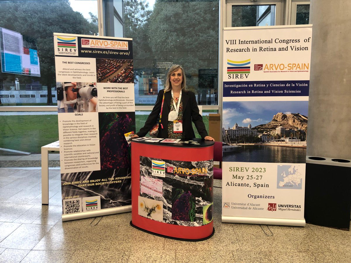 HOY Y MAÑANA EN VALENCIA
Visita nuestro 👩‍🦰🧔‍♂️stand SIREV-ARVO SPAIN que está situado en la🚪entrada del 23º Congress EVER
😎Si te gusta contribuir a la difusión de conocimiento entre Investigadores. ¡HAZTE SOCIA o SOCIO SIREV!
🔗sirev.es/socios/