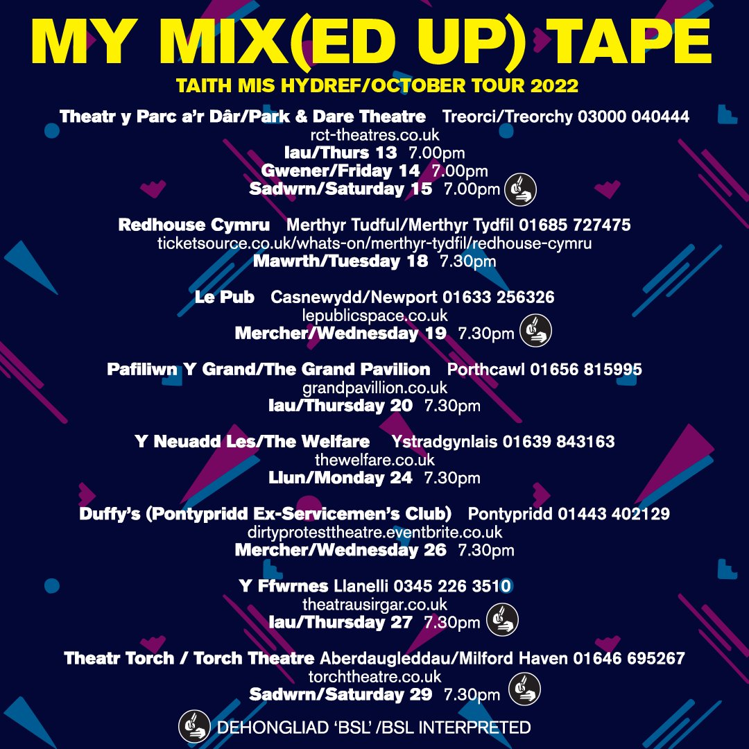 DirtyProtest's tweet photo. 🚗 We are heading on tour!!
We would love to see you there!!
FIRST STOP:
@RedhouseCymru - Merthyr Tydfil - Tues 18
🙌🏼🙌🏼🙌🏼
All info can be found via link in bio!
#MMUT #NosonAllanNightOut #ArtsWales
#CelfCymru #RuralTouring #creativecaptions
#wales #theatre https://t.co/6RqFuIKdIk