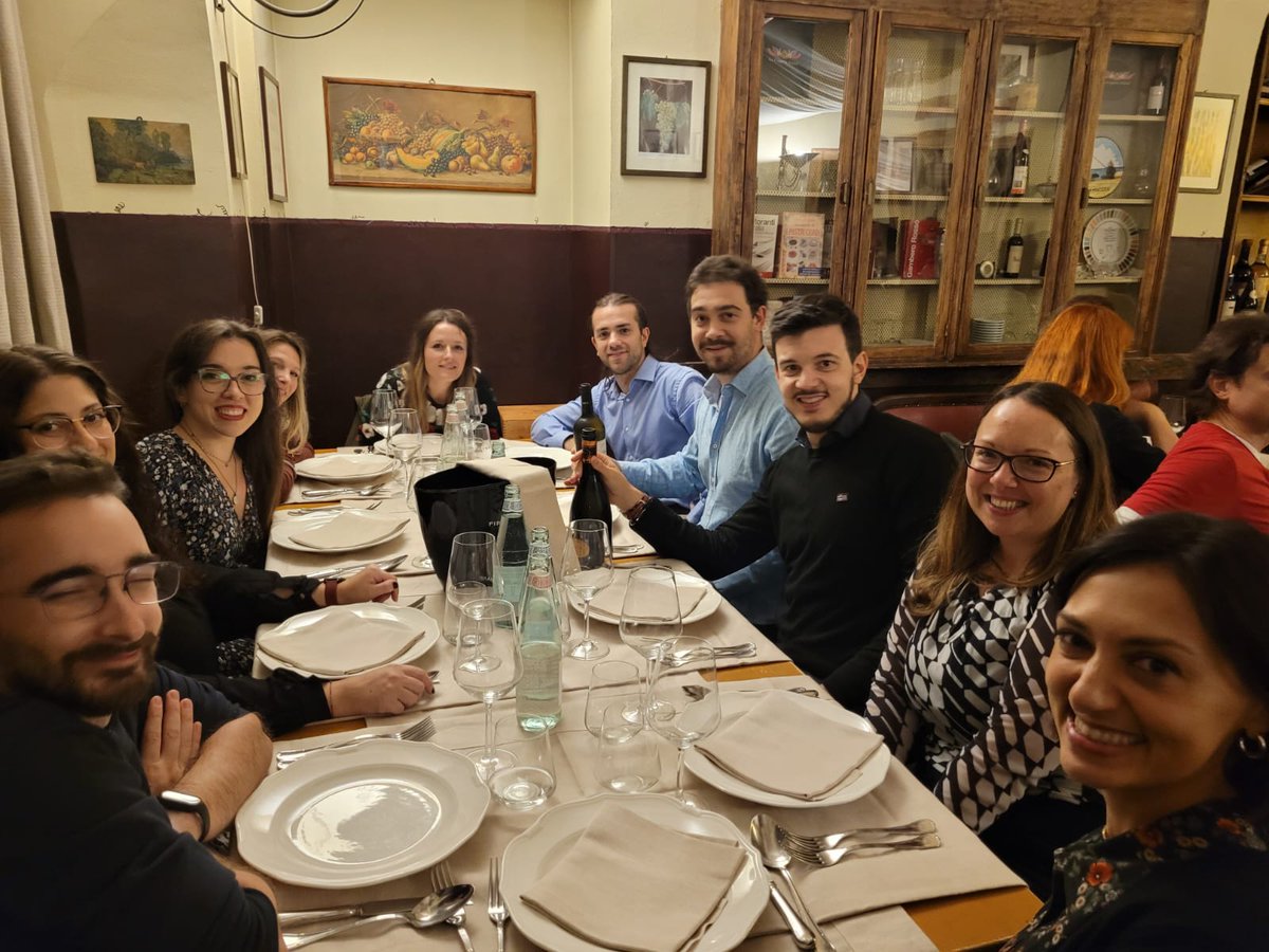 NaccaratiLab's tweet photo. Some photos from the Day 1 #oncobiome General Assembly held yesterday in Turin @CollegioCA + dinner.
Scientific and social moments! 🔬🥂
#microbiome #cancer #research https://t.co/dLfV754tKS