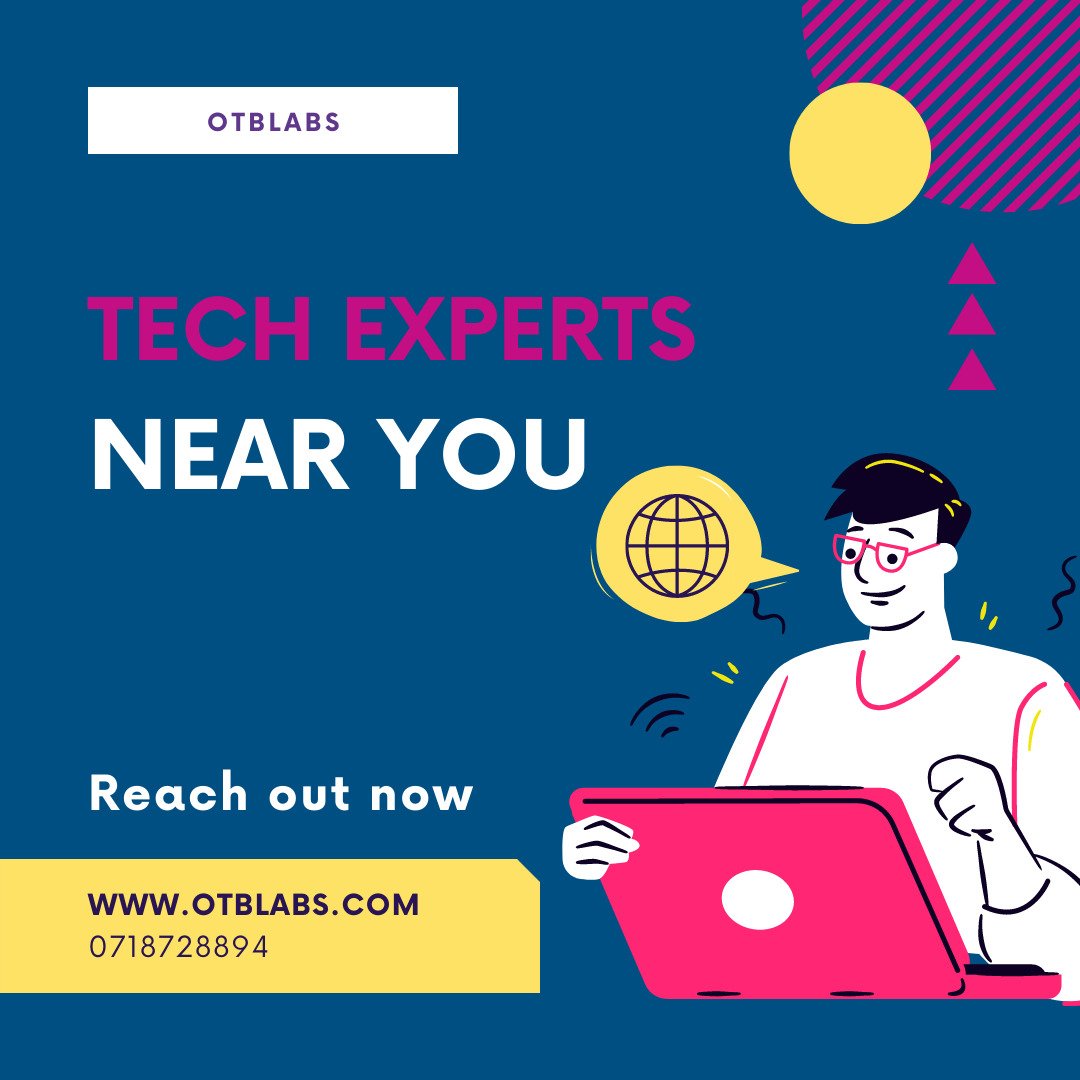 otblabs_ke's tweet photo. For all IT and Tech services, contact Otblabs and get value for your money! Visit https://t.co/HUp7KU0SIh for more.

Diani Beach Magical Kenya Tembea Kenya President William Ruto #RentYakoKejaYako #SIMCardRegistration Ida Odinga Waluke Gachagua Gen Z Executive Order Githeri https://t.co/tmE7vpQVkv